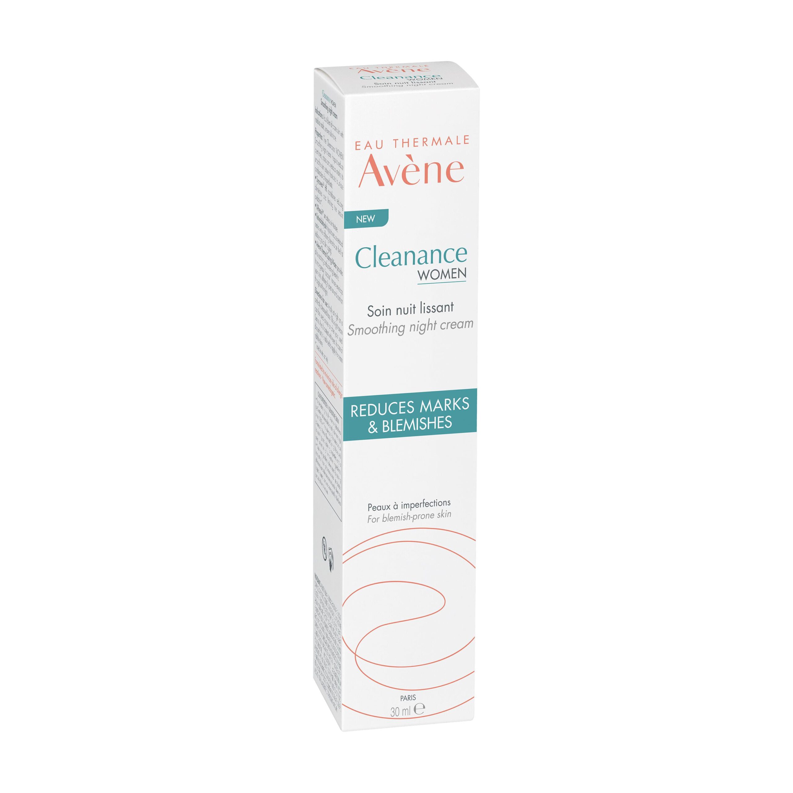 Smoothing Night Cream  Cleanance WOMEN, assisting blemish-prone