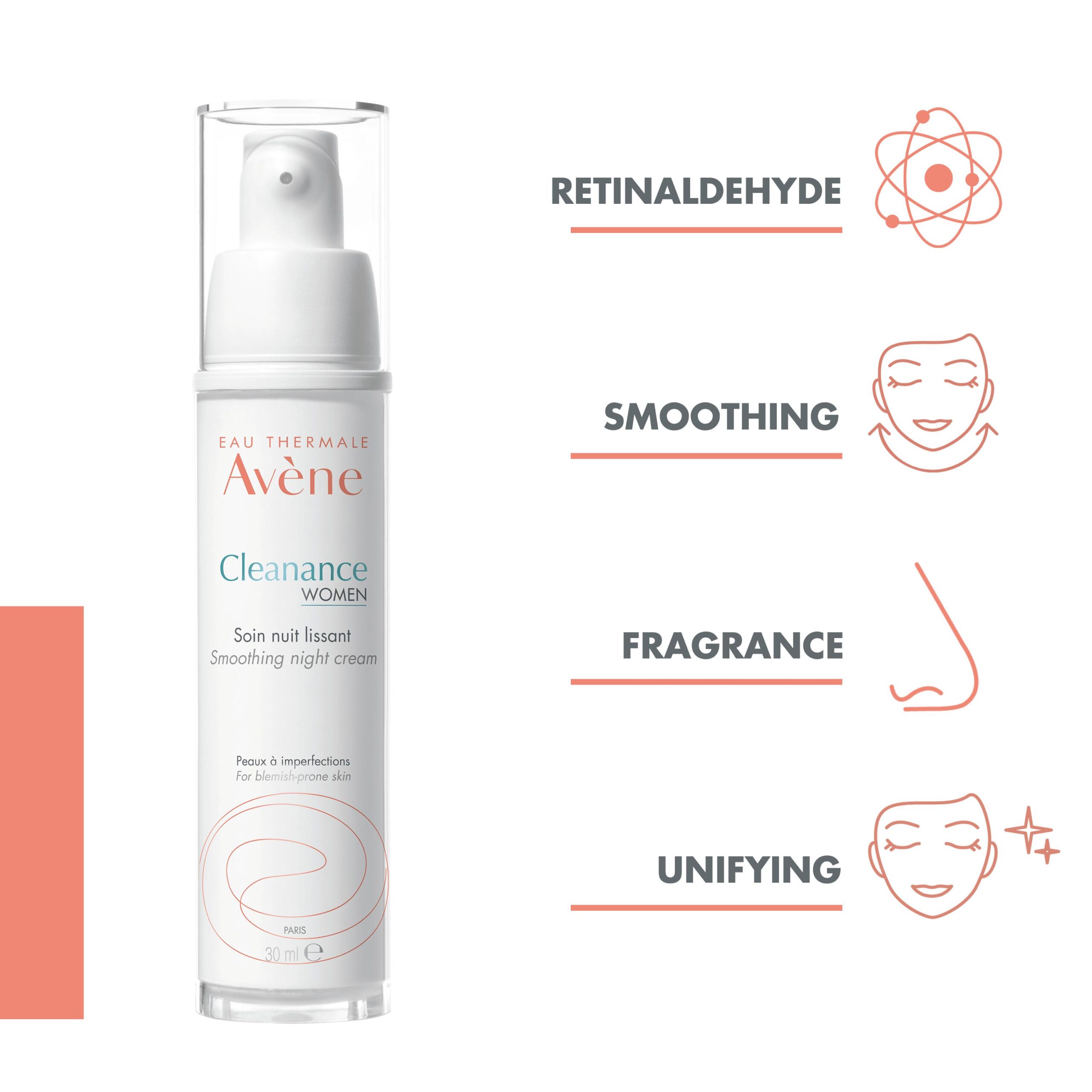 Cleanance Women Smoothing Night Emulsion 30ml